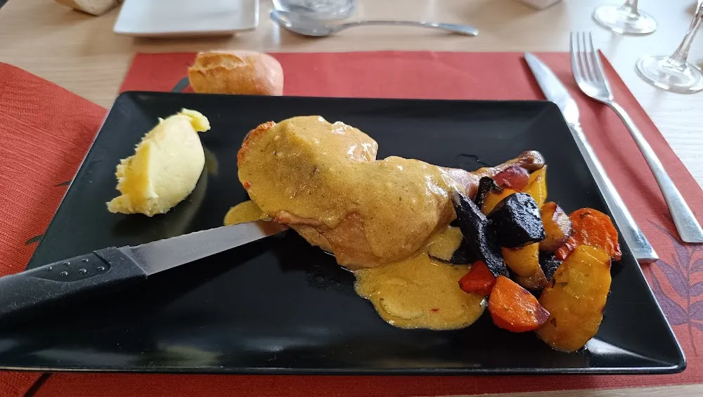 Poulet de la Ferme Façon Indienne