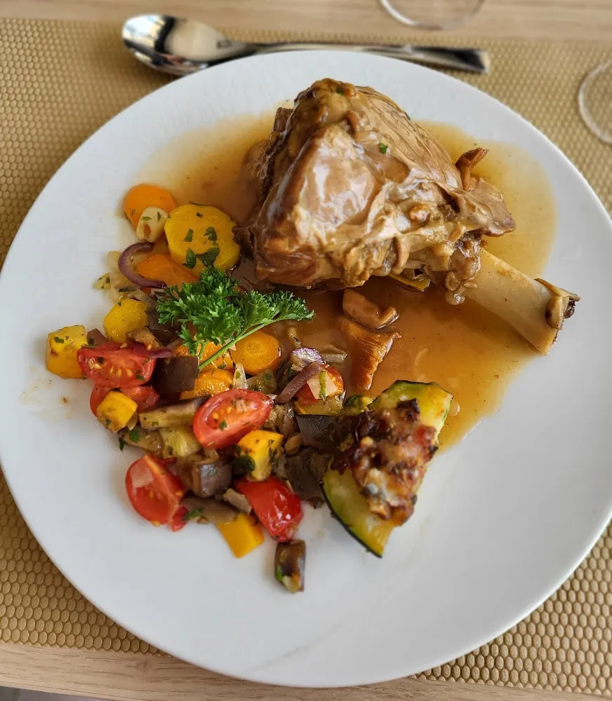 Souris d'agneau Légumes Croquants